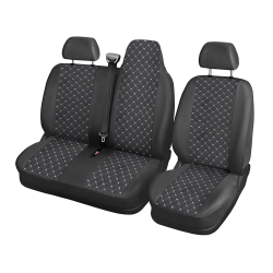 Тапицерия за Renault Master / Рено Мастер 2009+ 2+1 бял шев