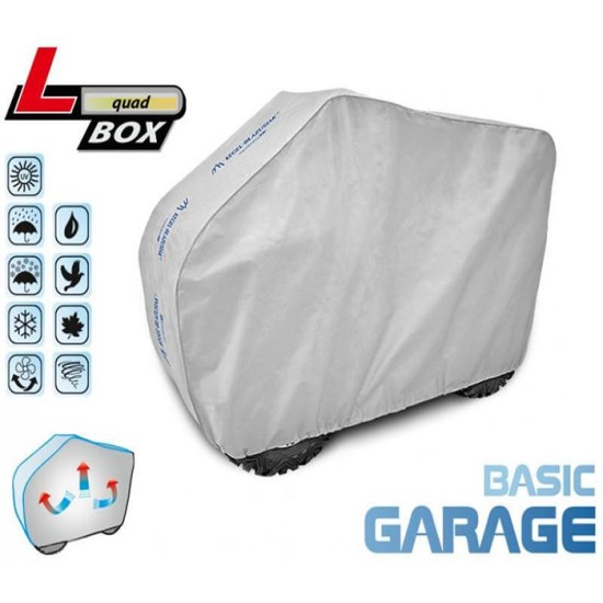 Покривало Kegel серия Basic размер L BOX QUAD сиво за ATV