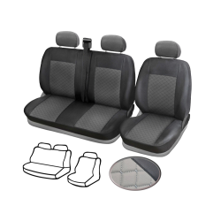 Кожена Тапицерия за бус Ford Transit / Форд Транзит 06-14 2+1 / 10 цвята