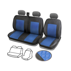 Кожена Тапицерия за бус Opel Movano / Опел Мовано 2001-13 2+1 / 10 цвята