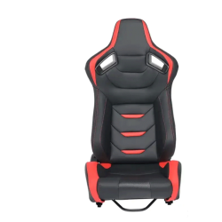 Спортни седалки за МПС - 1054B ЧЕРНО/ЧЕРВЕНО