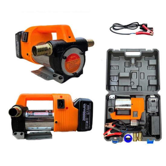 АКУМУЛАТОРНА ПОМПА ЗА МОТОРНО МАСЛО И ГОРИВО В КУФАР 12/24V 220V