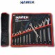 КОМПЛЕКТ ЗВЕЗДОГАЕЧНИ КЛЮЧОВЕ 8 – 24 ММ 12 ЧАСТИ HAWEK