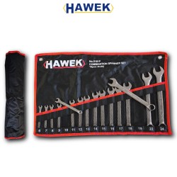 КОМПЛЕКТ ЗВЕЗДОГАЕЧНИ КЛЮЧОВЕ 6 – 24 ММ 16 ЧАСТИ HAWEK
