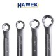 КОМПЛЕКТ ЗВЕЗДОГАЕЧНИ КЛЮЧОВЕ Е-ТА ( ЕВРЕЙСКА ЗВЕЗДА) 4 ЧАСТИ HAWEK