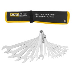 КОМПЛЕКТ ЗВЕЗДОГАЕЧНИ КЛЮЧОВЕ 10 – 32 ММ 14 ЧАСТИ JCB