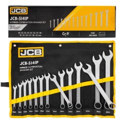 КОМПЛЕКТ ЗВЕЗДОГАЕЧНИ КЛЮЧОВЕ 10 – 32 ММ 14 ЧАСТИ JCB