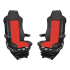 Тапицерия LKW IVECO STRALIS HI-WAY (05-19) ЧЕРВЕНО