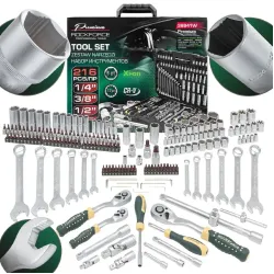 ГЕДОРЕ 216 ЧАСТИ 1/2“, 1/4“ И 3/8“ ROCKFORCE PREMIUM XI-ON