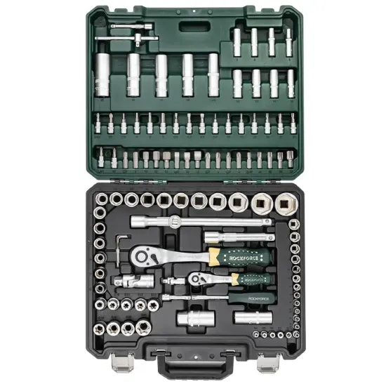 ГЕДОРЕ 108 ЧАСТИ 1/2“ И 1/4“ СЪС СПЕЦИАЛНИ ВЛОЖКИ ROCKFORCE XI-ON