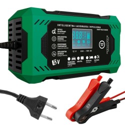 ЗАРЯДНО УСТРОЙСТВО ЗА АКУМУЛАТОР 6А / 12V, 2AH-100AH ROCKFORCE