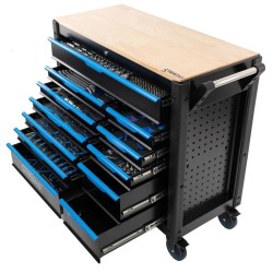 ПРОФЕСИОНАЛЕН ШКАФ С ИНСТРУМЕНТИ С 12 ЧЕКМЕДЖЕДА 501 ЧАСТИ STAHLMAYER JUMBO XXL