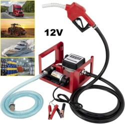 ЕЛЕКТРИЧЕСКА ПОМПА ЗА ДИЗЕЛОВО ГОРИВО И МАСЛО С БРОЯЧ 12V STAHLMAYER