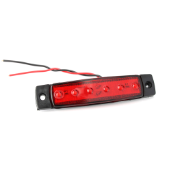 ГАБАРИТ - 6 LED 12-24V 92mm / ЧЕРВЕН