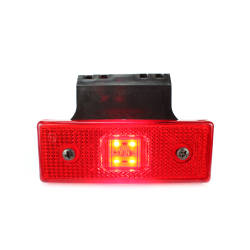 ГАБАРИТ ВИСЯЩ - 4 LED 12-24V 109mm / ЧЕРВЕН