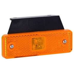 ГАБАРИТ ВИСЯЩ - 4 LED 12-24V 109mm / ЖЪЛТ
