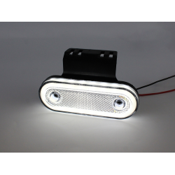 ГАБАРИТ ВИСЯЩ - 20 LED NEON 12-24V 115mm / БЯЛ