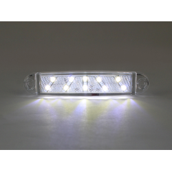 ГАБАРИТ - 10 LED 12-24V 100mm / БЯЛ