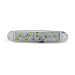 ГАБАРИТ - 10 LED 12-24V 100mm / БЯЛ
