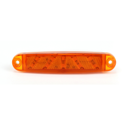 ГАБАРИТ - 10 LED 12-24V 100mm / ЖЪЛТ