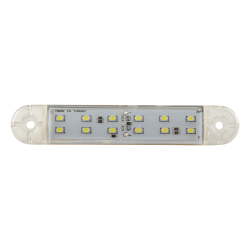 ГАБАРИТ - 12 LED 12-24V 130mm / БЯЛ