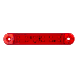  ГАБАРИТ - 12 LED 12-24V 130mm / ЧЕРВЕН