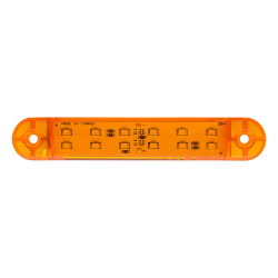 ГАБАРИТ - 12 LED 12-24V 130mm / ЖЪЛТ