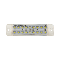  ГАБАРИТ - 18 LED 12-24V 100mm / БЯЛ 