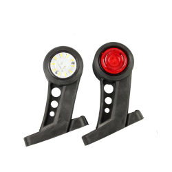 ГАБАРИТ РОГЧЕ 45° LED С БЯГАЩА СВЕТЛИНА - 130mm