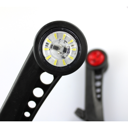 ГАБАРИТ РОГЧЕ 45° LED С БЯГАЩА СВЕТЛИНА - 190mm