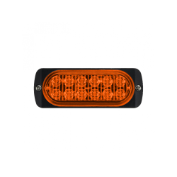 ГАБАРИТ 12 LED - МИГАЩ 12-24V 115mm / ЖЪЛТ