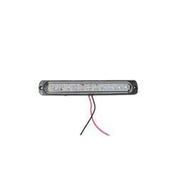 ГАБАРИТ С РЕФЛ МИГАЩ -12 LED 12-24V 192mm/ЖЪЛТ+БЯЛ