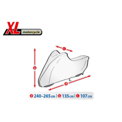 Покривало за мотор Kegel серия Basic размер XL сиво