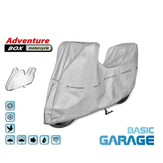 Покривало за мотор Kegel серия Basic размер Adventure тип кутия сиво