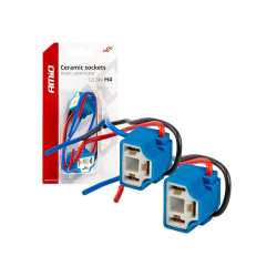 Букси за крушки 90 градуса H4 -15 см кабел (2 бр)