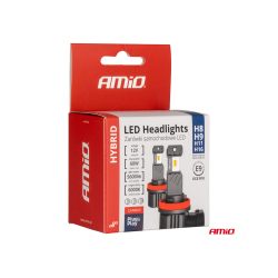 Крушки AMIO HYBRID LED H8,H9,H11,H16 6000K 60W