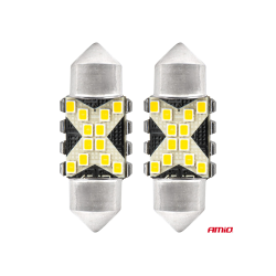 Крушки LED 12SMD Festoon C5W 2016 31mm 12/24V