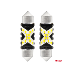Крушки LED 12SMD Festoon C5W 2016 39mm 12/24V