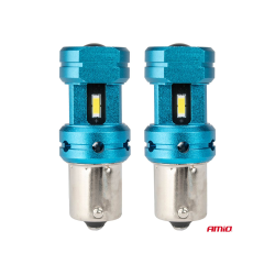 КРУШКИ AMIO 4 LED BA15S P21W R10W R5W 6000K 12-24V