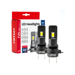 КРУШКИ AMIO F25 PRO BLACK LED H7-18 68W 12-24V