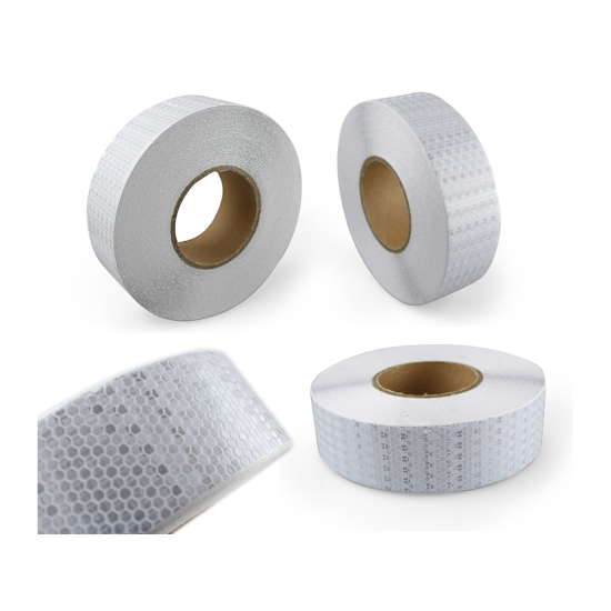 Светлоотразително тиксо (5cm. x 50 m.) бяло